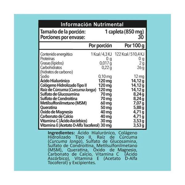 Umary Hyaluronic Acid 30 Caplets 850 mg Pack of 3