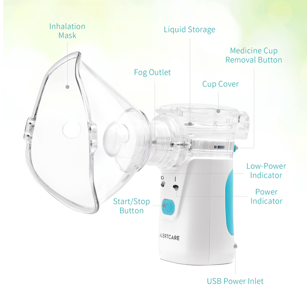 Alertcare Portable Ultrasonic Nebulizer HL100R