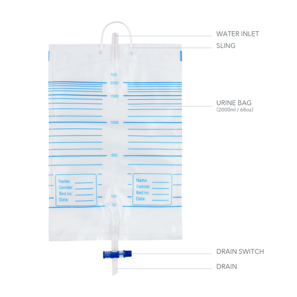 Little Martin's Breast Milk Storage Bags - 60 Pcs - Blue