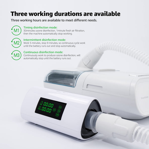 All-Purpose CPAP Cleaning Machine with Diameter 15mm 22mm Adapters