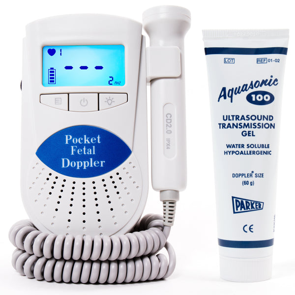 SpringBud FD-300B Fetal Doppler+60g Aquasonic100 Gel